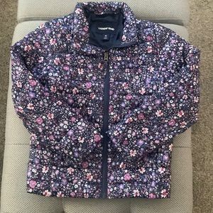 Lands End Girls Medium 5-6 Coat Jacket